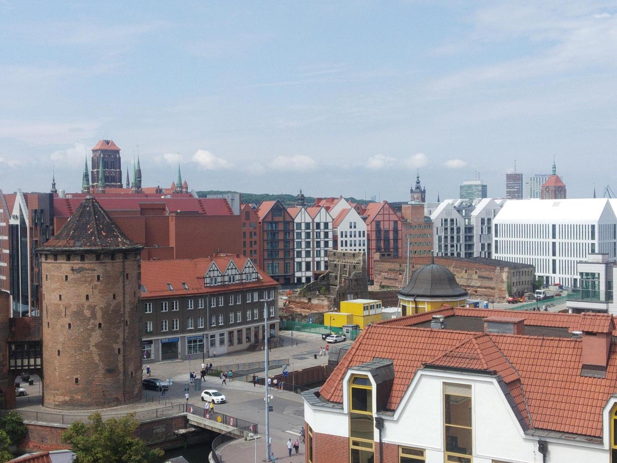 Apartament Dlugie Ogrody 2 Pokojowy Gdańsk Szoba fotó