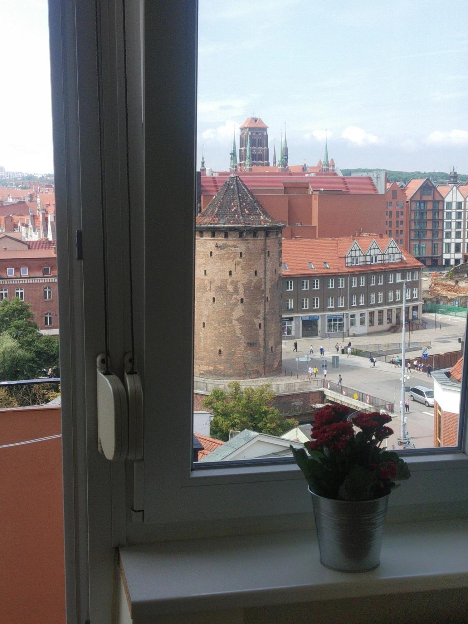 Apartament Dlugie Ogrody 2 Pokojowy Gdańsk Szoba fotó
